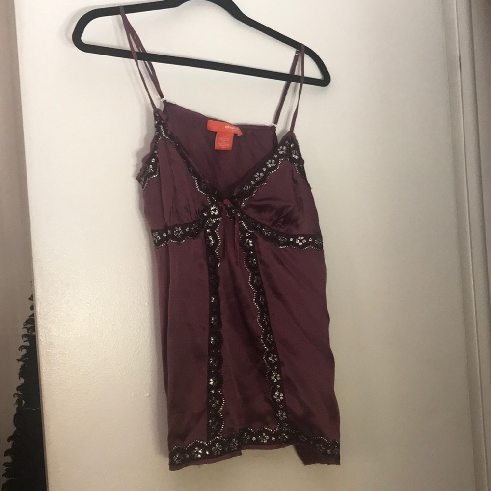 silk blouse